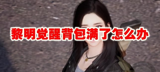 黎明觉醒背包满了怎么办