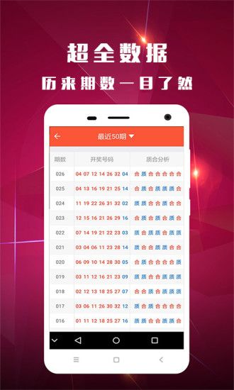 够力七星彩排列五奖表旧版软件截图
