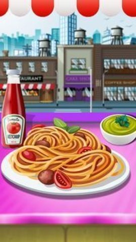女孩烹饪中餐手游截图