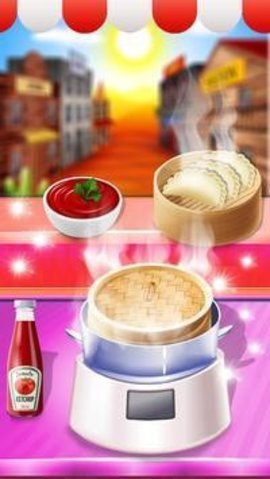 女孩烹饪中餐手游截图