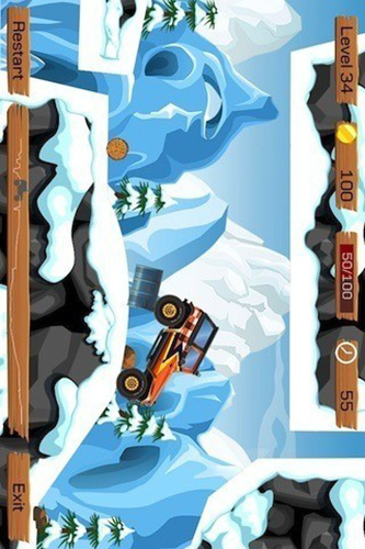 雪地越野手游截图