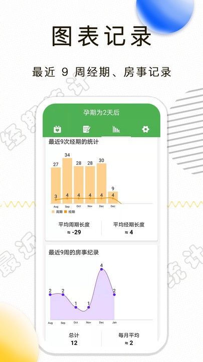 月经期记录v1.2.22软件截图