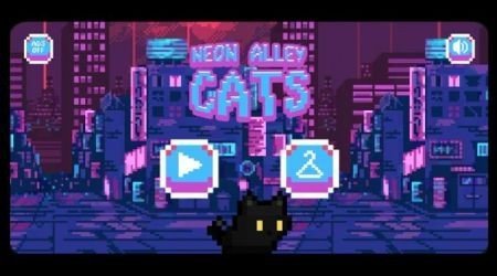 霓虹小巷猫手游截图