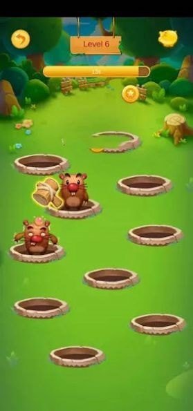 开心敲地鼠手游截图