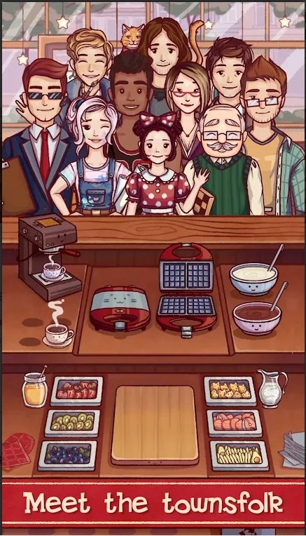 华夫饼店手游截图