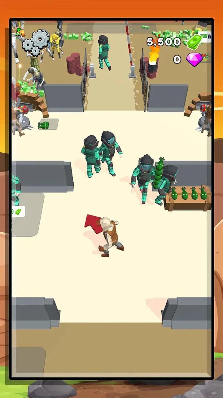 击退僵尸3d手游截图