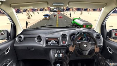 汽车驾驶赛跑手游截图