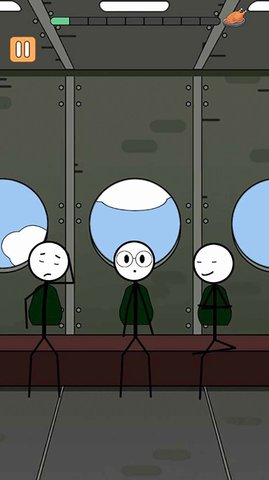 火柴人吃大鸡手游截图