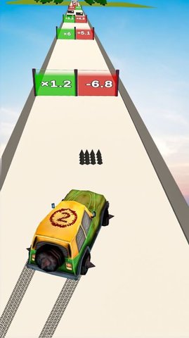 僵尸超级车3D模拟器手游截图