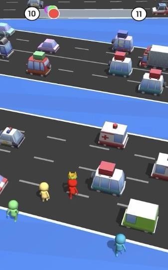 公路赛跑3D手游截图