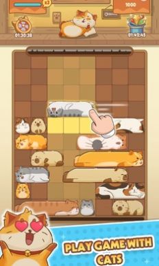 猫猫安全滑动拼图手游截图