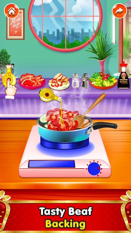 中国美食3D烹饪手游截图