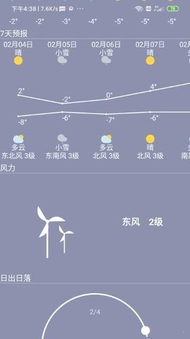 小菜天气软件截图