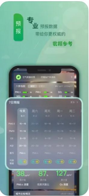 陕西空气发布软件截图