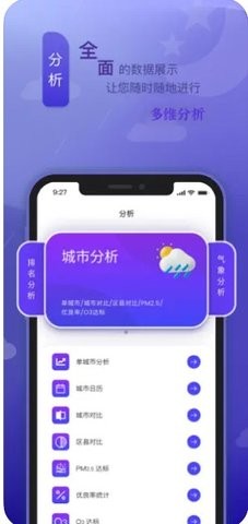 陕西空气发布软件截图