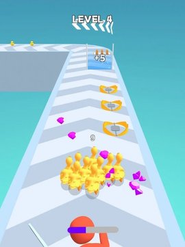 鸭子赛跑3D手游截图