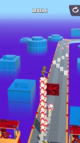 火箭跑酷3D手游截图