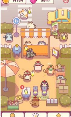 猫猫小吃店手游截图