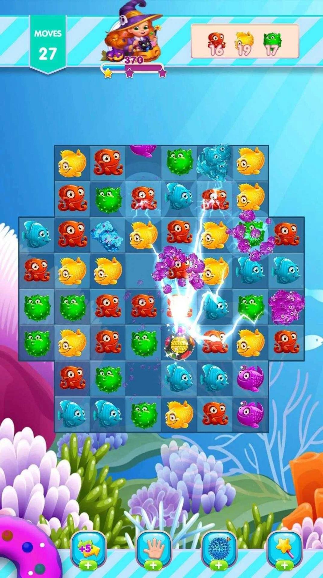 水族馆三消狂欢手游截图