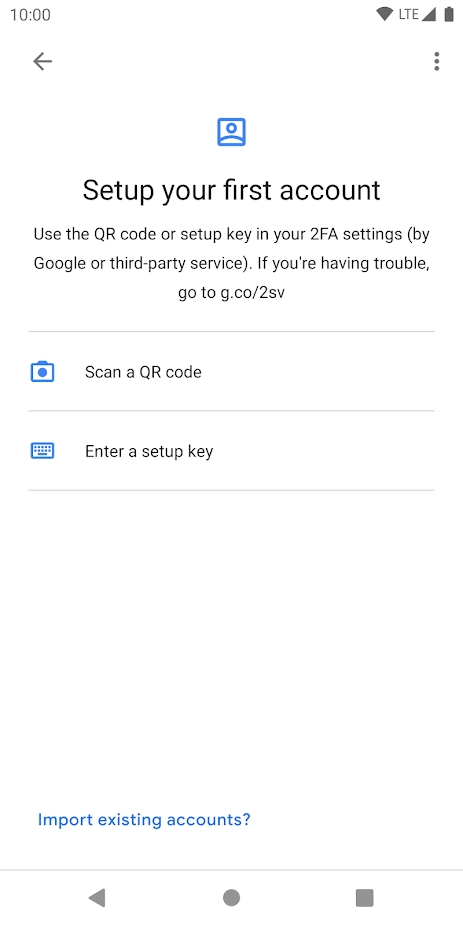 google authenticator软件截图