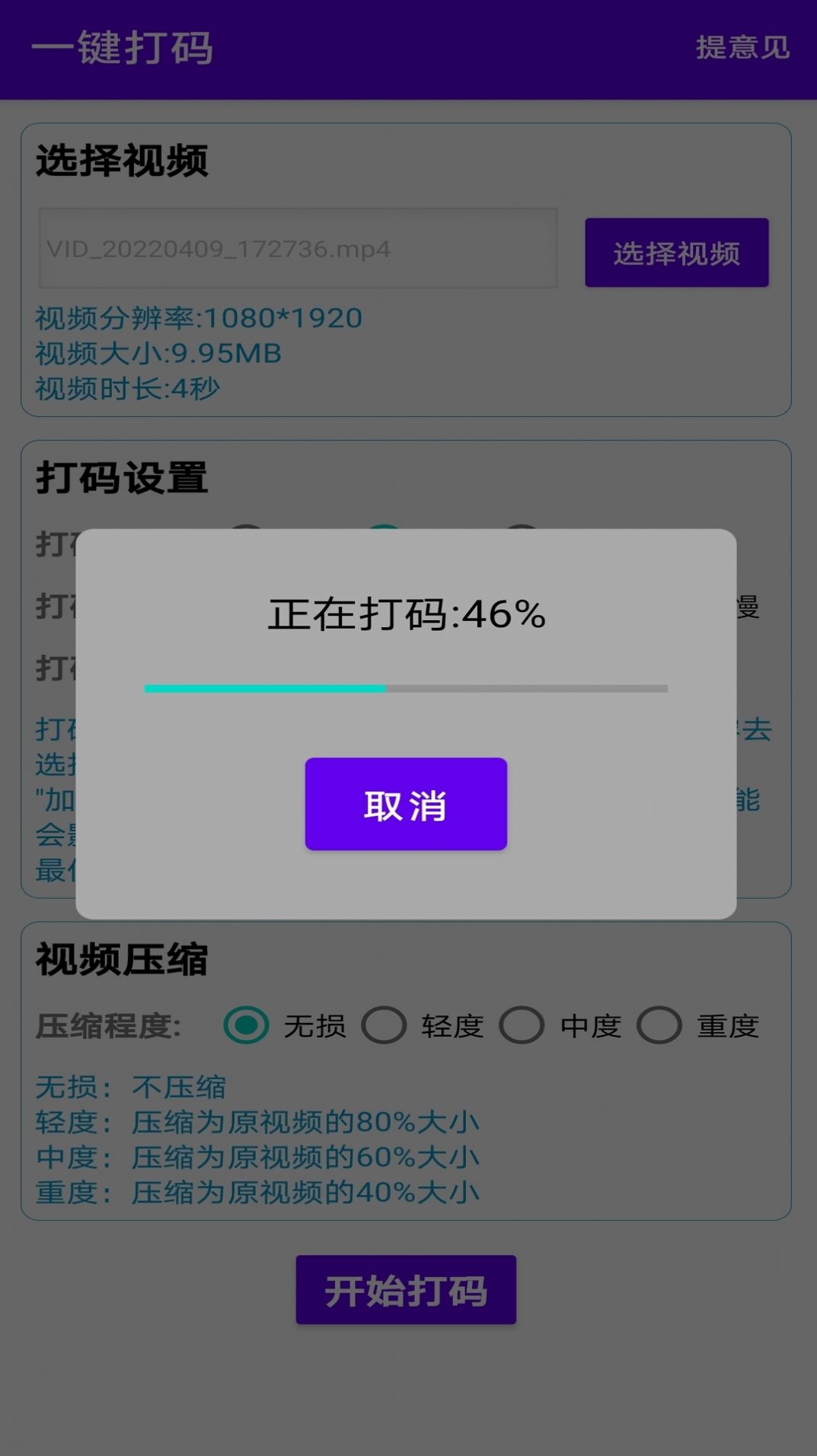 一键马赛克软件截图