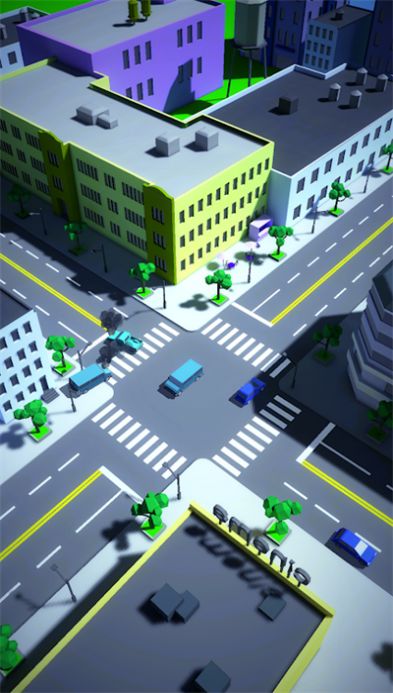 十字路口撞车手游截图