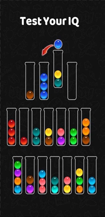 经典球排序手游截图