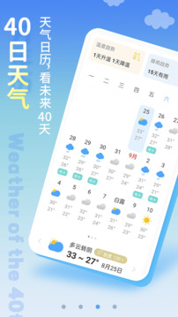天气预报软件截图