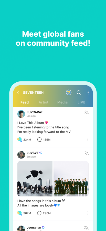 WEVERSE最新版软件截图