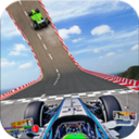 危险的汽车轨道特技比赛手游下载