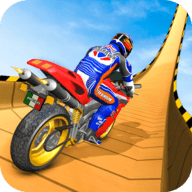 巨型坡道摩托自行车特技手游下载