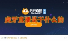 虎牙直播是干什么的