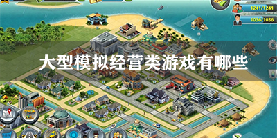 大型模拟经营类游戏有哪些