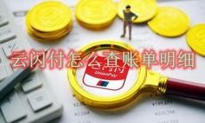云闪付怎么查账单明细