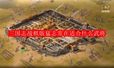 三国志战棋版猛志常在适合什么武将