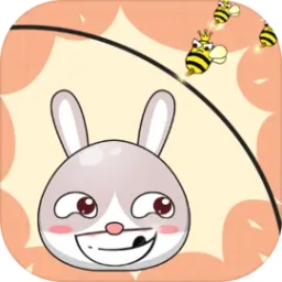 保护兔头画线游戏