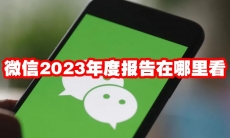 微信2023年度报告在哪里看