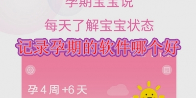 记录孕期的软件哪个好