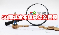 58同城发布信息怎么置顶