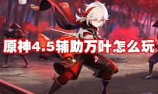 原神4.5辅助万叶怎么玩