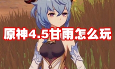 原神4.5甘雨怎么玩