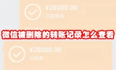 微信被删除的转账记录怎么查看