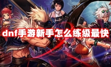 dnf手游新手怎么练级最快