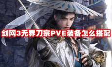 剑网3无界刀宗PVE装备怎么搭配