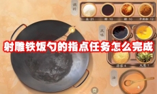 射雕铁饭勺的指点任务怎么完成