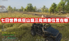 七日世界疯狂山巅三处线索位置在哪
