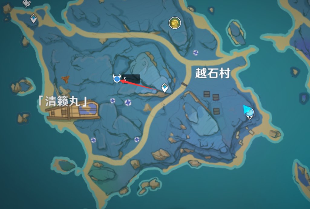 原神2.6刀镡采集路线