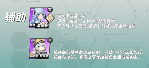 深空之眼角色强度排行