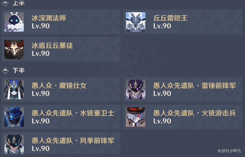 原神2.7深渊阵容搭配
