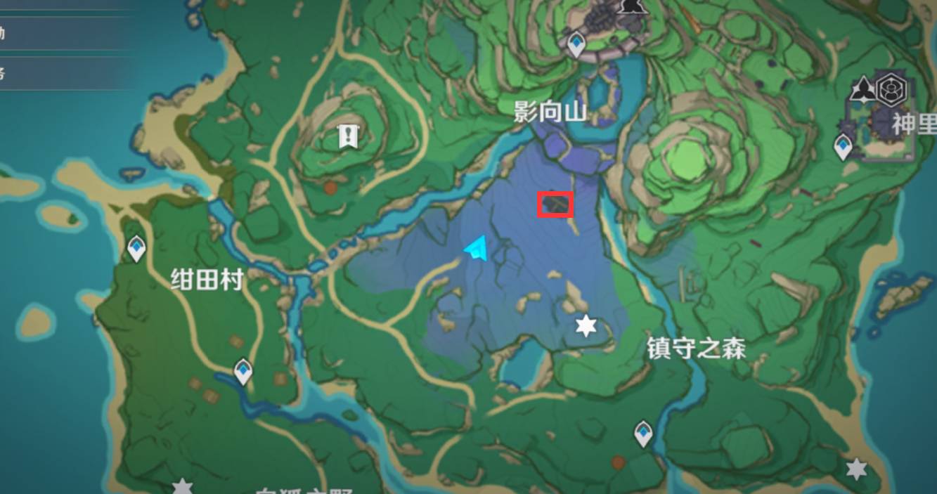 原神在荒废神社中继续调查任务流程